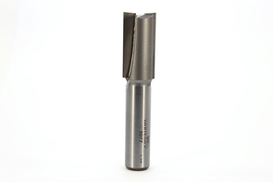 Whiteside 1077 Straight Router Bit 5/8" Cutting Diameter 1-1/4" Cut Length 1/2" Shank 2 Flute