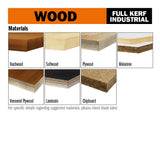 CMT 10" 50T Combination Saw Blade 5/8"Bore Industrial Teflon Coated