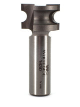 Whiteside 1430 Half Round Router Bit 1/8" Radius 9/16" Cut Length 1/2" Shank 2 Flute