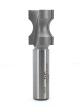 Whiteside 1474 Oval Edge Router Bit 1/2" Bead 1/8" Depth 1" Cut Length 1/2" Shank 2 Flute