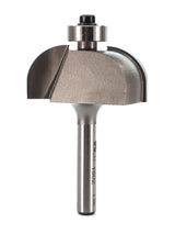 Whiteside 1802 Cove Router Bit 1/2" Radius 1-1/2" Large Diameter 5/8" Cut Length 1/4" Shank 2 Flute