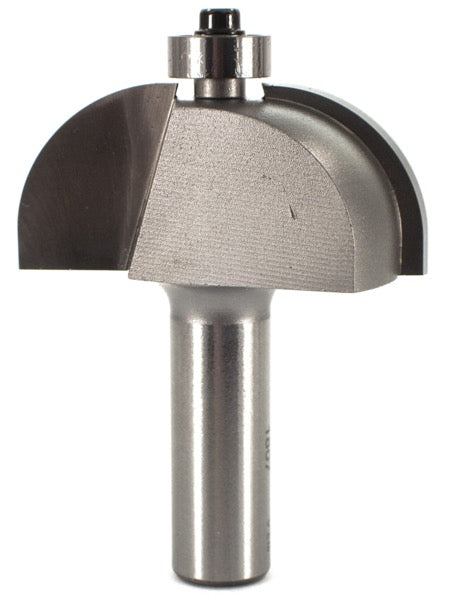 Whiteside 1807 Cove Router Bit 3/4" Radius 2" Large Diameter 7/8" Cut Length 1/2" Shank 2 Flute