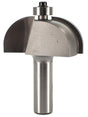 Whiteside 1807 Cove Router Bit 3/4" Radius 2" Large Diameter 7/8" Cut Length 1/2" Shank 2 Flute