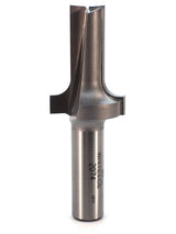 Whiteside 2074 Roundover & Edge Trim Router Bit w/ Plunge Point 1/4" Radius 1-1/8" Large Diameter 1/2" Small Diameter 1/2" Shank 2 Flute