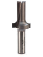 Whiteside 2074 Roundover & Edge Trim Router Bit w/ Plunge Point 1/4" Radius 1-1/8" Large Diameter 1/2" Small Diameter 1/2" Shank 2 Flute