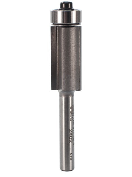 Whiteside 2402 Flush Trim Router Bit 1/2" Cutting Diameter 1" Cut Length 1/4" Shank 2 Flute