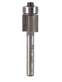 Whiteside 2403 Flush Trim Router Bit 1/2" Cutting Diameter 1/2" Cut Length 1/4" Shank 2 Flute