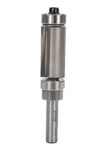 Whiteside 2702 Combination Flush Trim with Top and Bottom Bearings 1/2" Cutting Diameter 1" Cut Length 1/4" Shank