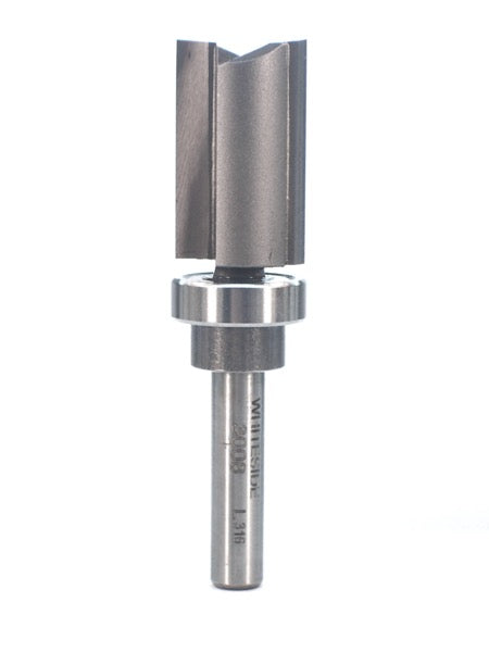 Whiteside 3008 Template Pattern Router Bit 5/8" Cutting Diameter 1" Cut Length 1/4" Shank 2 Flute
