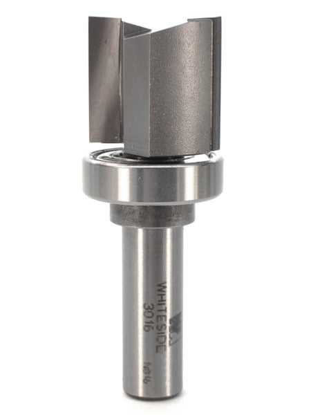 Whiteside 3016 Template Pattern Router Bit 1-1/8" Cutting Diameter 1" Cut Length 1/2" Shank 2 Flute
