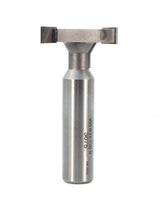 Whiteside 3075 T-Slot Cutter Router Bit 1-3/16" Large Diameter 1/4" Slot Cut Length 3/8"  Straight Cut Length 1/2" Shank 2 Flute