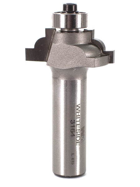 Whiteside 3164 Classical Cove Router Bit 5/32" Radius 1-1/4" Large Diameter 1/2" Cut Length 1/2" Shank 2 Flute