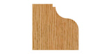 Whiteside 3218 Ogee Fillet Router Bit 1/4" Radius 1-5/8" Large Diameter 3/4" Cut Length 1/2" Shank 2 Flute