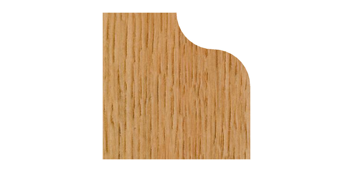 Whiteside 3218 Ogee Fillet Router Bit 1/4" Radius 1-5/8" Large Diameter 3/4" Cut Length 1/2" Shank 2 Flute