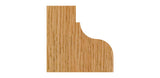 Whiteside 3218 Ogee Fillet Router Bit 1/4" Radius 1-5/8" Large Diameter 3/4" Cut Length 1/2" Shank 2 Flute