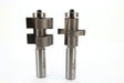Whiteside 3373 Straight Tongue & Groove Router Bit Set 1/2" Shank 2 Flute