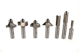 Whiteside 401 401 7 Piece Basic Router  Bit Set 1/2" Shank