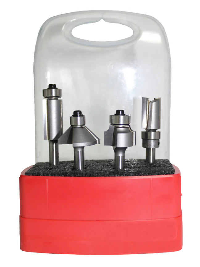 Whiteside 404 Four Piece Compact Rouer Bit Set