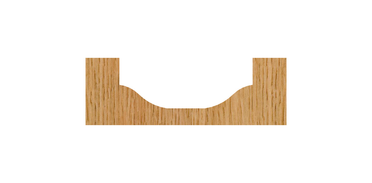 Whiteside 5725 Ogee Panel Profile Router Bit 1-1/2" Large Diameter 1/2" Shank 2 Flute