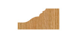 Whiteside 5953 Classical Ogee Raised Panel Router Bit 2-1/2" Large Diameter 5/8" Cut Length 1/2" Shank 2 Flute