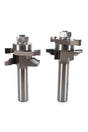 Whiteside 6002 Ogee Stile & Rail Router Bit Set 7/8" Cut Length 1/2" Shank 2 Flute