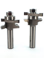 Whiteside 6005 Traditional Stile & Rail Router Bit Set 7/8" Cut Length 1/2" Shank 2 Flute