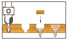 Amana Timberline #6 Screw Carbide Tipped Countersink