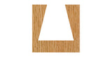 Whiteside D14-75 Dovetail Router Bit 14 Degree 3/4" Large Diameter 3/4" Cut Length 1/2" Shank 2 Flute