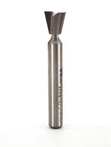 Whiteside D14-375 Dovetail Router Bit 14 Degree 3/8" Large Diameter 3/8" Cut Depth 1/4" Shank 2 Flute