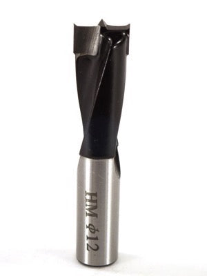 Whiteside DB12-57 RH Dowel Drill Carbide Tipped 12mm Cutting Diameter 57mm Overall Length