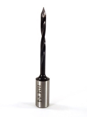 Whiteside DT4-70 Dowel Drill Thru Hole V-Point Carbide Tipped 4mm Cutting Diameter 70mm Overall Length