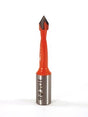 Whiteside DT6-57LH Dowel Drill Thru Hole V-Point Carbide Tipped LH 6mm Cutting Diameter 57mm Overall Length