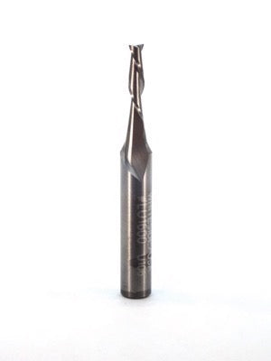 Whiteside LU1600 Left Hand Upcut Spiral Router Bit Solid Carbide 1/8" Cutting Diameter 1/2" Cut Length 1/4" Shank 2 Flute