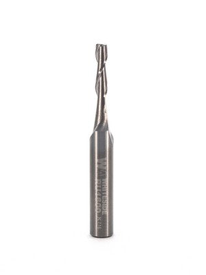 Whiteside RU1600 Standard Upcut Spiral Router Bit Solid Carbide 1/8" Cutting Diameter 1/2" Cut Length 1/4" Shank 2 Flute