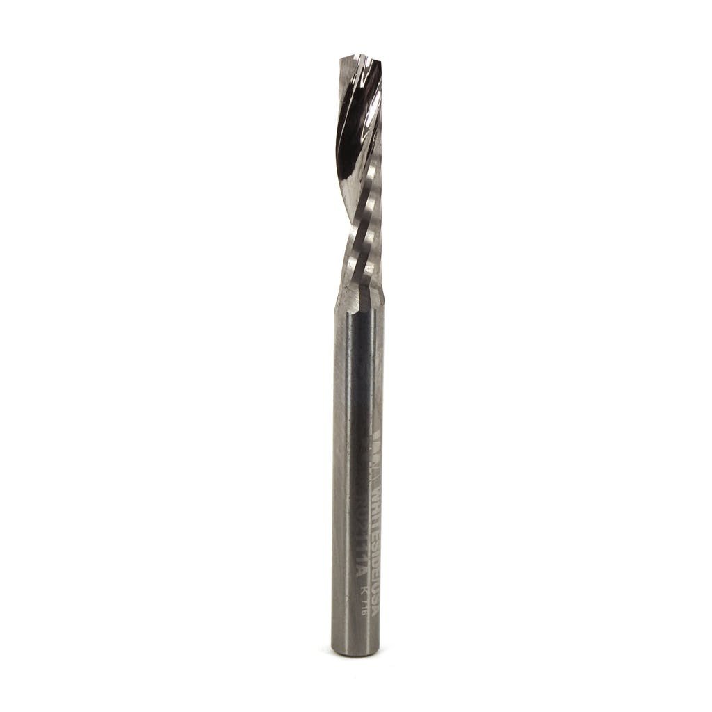 Whiteside RU2111A O-Flute Upcut Spiral Router Bit 1/4" Diameter 1-1/8" Cut Length 1/4" Shank
