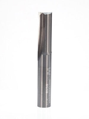 Whiteside SC19 Straight Router Bit Solid Carbide 3/8" Cutting Diameter 1" Cut Length 3/8" Shank 2 Flute