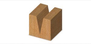 Whiteside SC50 Carving Liner Pencil Point Carving Liner Router Bit 1/4" Shank