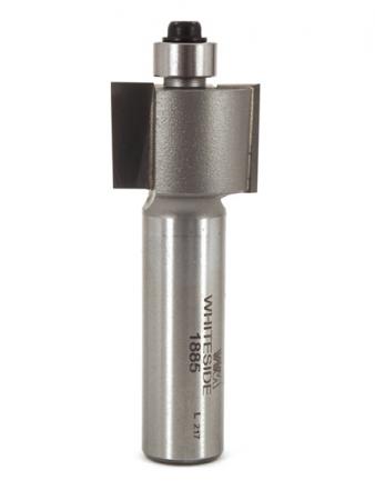 Whiteside 1885 Standard Rabbeting Router Bit 7/8" Large Diameter 1/4" Cutting Depth 1/2" Cut Length 1/2" Shank 2 Flute